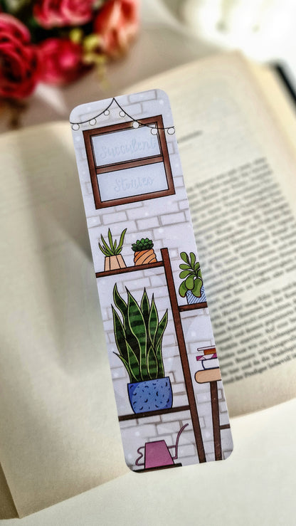 Succulent Stories Bookmark