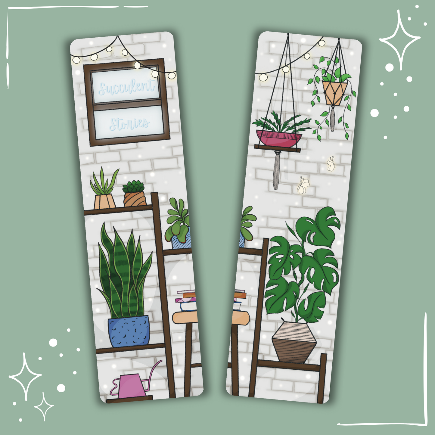 Succulent Stories Bookmark