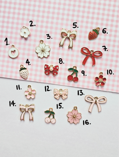 Girly Kindle and Phone Dust Plug USB-C