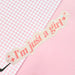 I'm just a girl Sticker