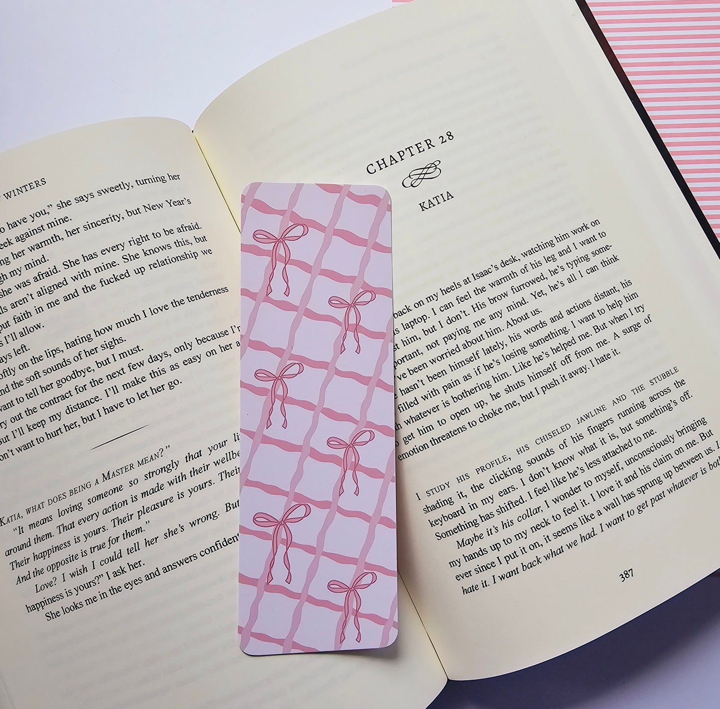I'm just a girl Coquette Bookmark