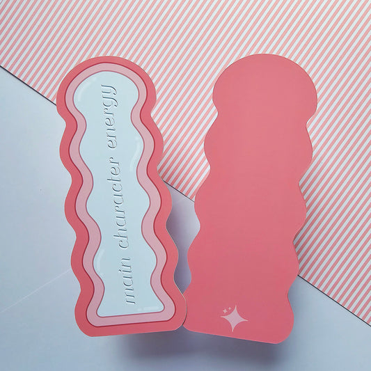 Main Character Energy Bookmark