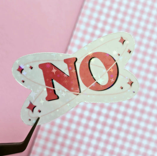 NO Sticker