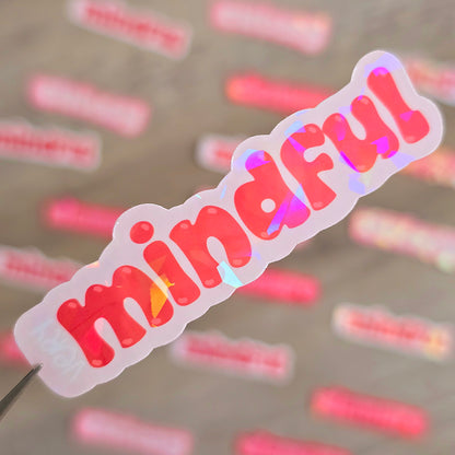 Very Mindful, Very Demure, Very Cutesy Holographic Sticker Pack