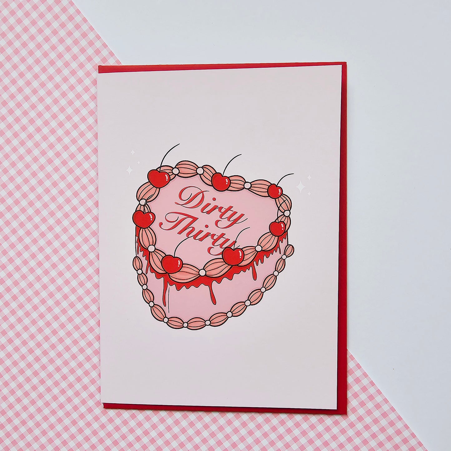 Dirty Thirty Birthday Card
