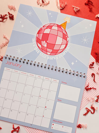 PRE-ORDER Calendar 2026 "Hot Mess Express"