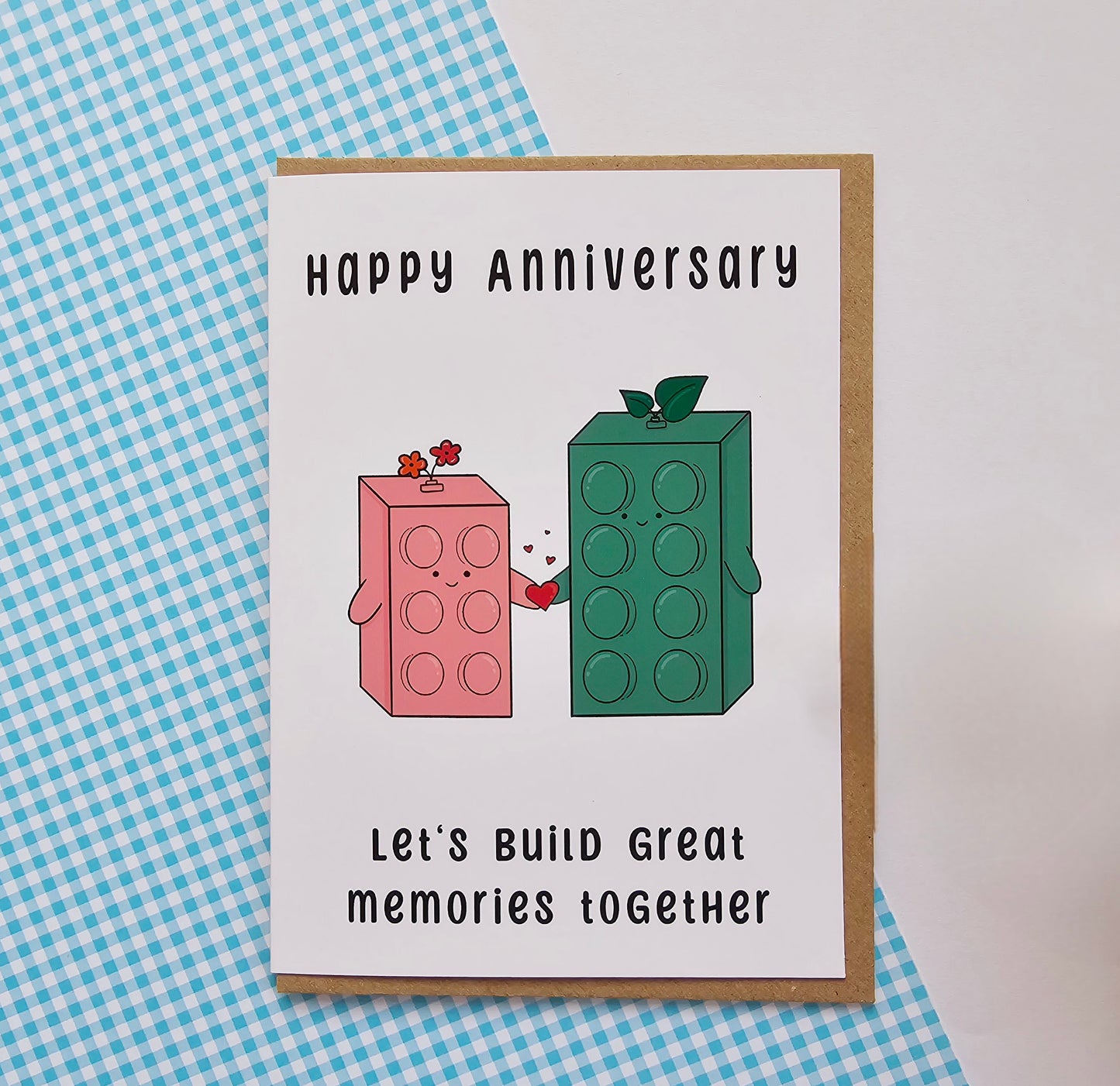 Lego Anniversary Card